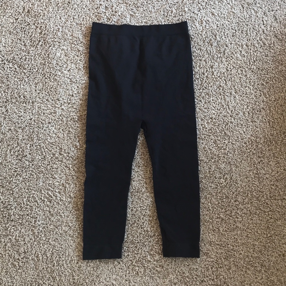 Isabel maternity crop leggings black size m/l